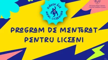 Program de mentorat antreprenorial pentru elevii de liceu din Covasna