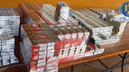 Aproape 50 de milioane de țigarete de contrabandă au fost confiscate în primele patru luni ale lui 2026
