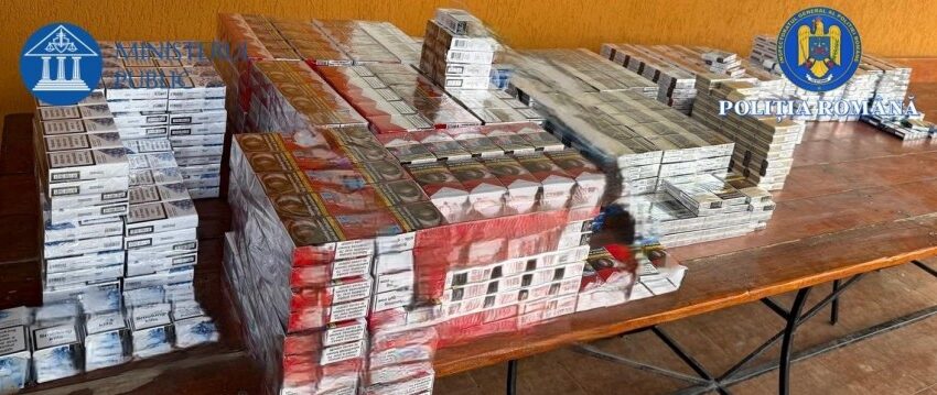 Aproape 50 de milioane de țigarete de contrabandă au fost confiscate în primele patru luni ale lui 2026