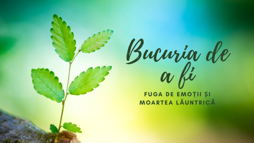 Bucuria de a fi | Fuga de emoții