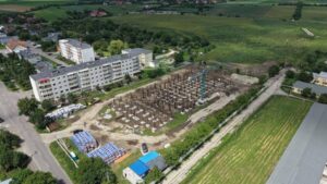 Lucrări în grafic la prima creşă din cartierul Stupini din Brașov