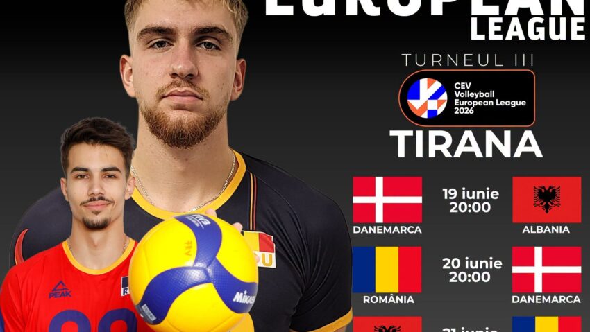 Voleibaliștii tricolori, ultimul asalt în European League