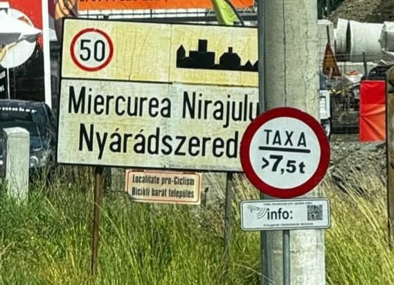 Miercurea Nirajului introduce taxe pentru traficul greu