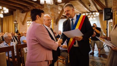 Ziua Drapelului Național, Nunta de Aur și întâlnirea delegațiilor orașelor înfrățite, marcate în cadrul Zilelor Târgumureșene