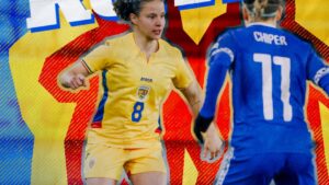 Fotbalistele tricolore întâlnesc… surorile