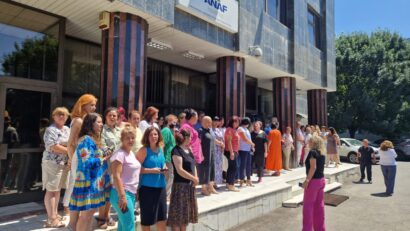 Noi acțiuni de protest ale SindFISC au loc pe 23 iunie