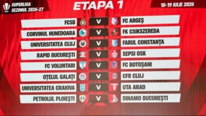 Programul SuperLigii de fotbal, ediția 2026-2027