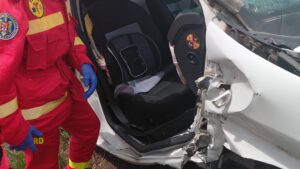Accident rutier pe DN 13B, în județul Harghita