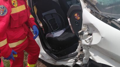Accident rutier pe DN 13B, în județul Harghita