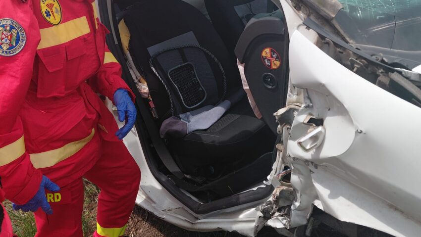 Accident rutier pe DN 13B, în județul Harghita