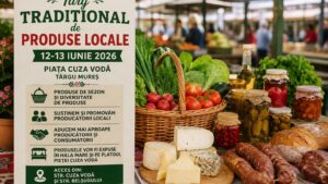 Târgul produselor locale devine tradiție la Târgu Mureș
