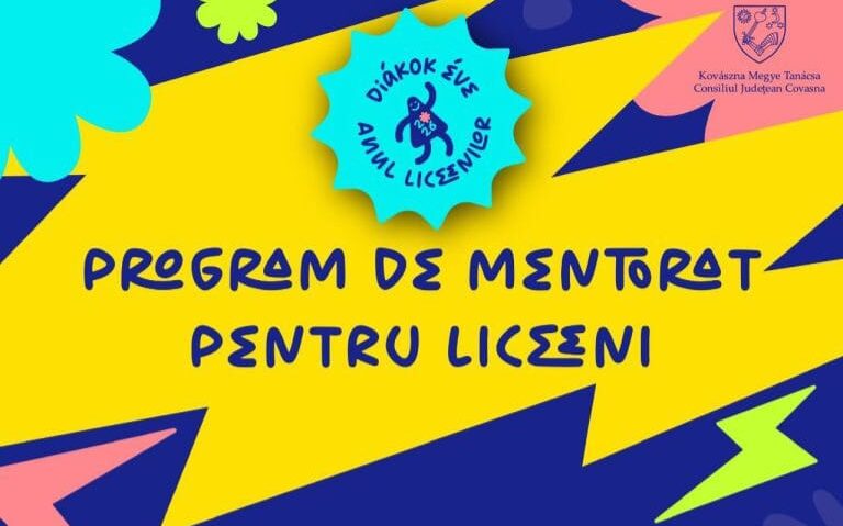 Program de mentorat antreprenorial pentru elevii de liceu din Covasna