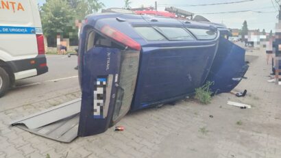 Grav accident pe Calea Voinicenilor din Târgu Mureș