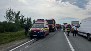 Accident rutier pe DN 1, în județul Sibiu