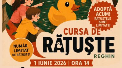 Cursă de Rățuște la Reghin, de Ziua Copilului