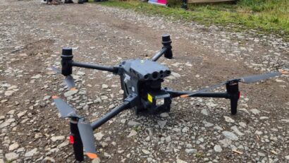 Dronele au devenit un instrument esenţial în intervenţiile Salvamont Harghita