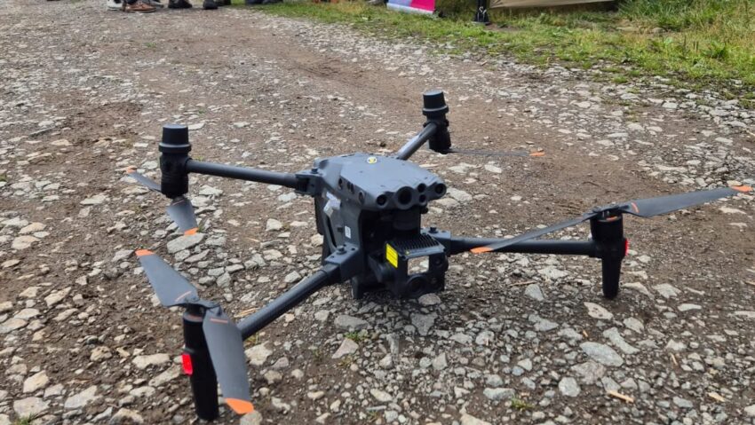 Dronele au devenit un instrument esenţial în intervenţiile Salvamont Harghita