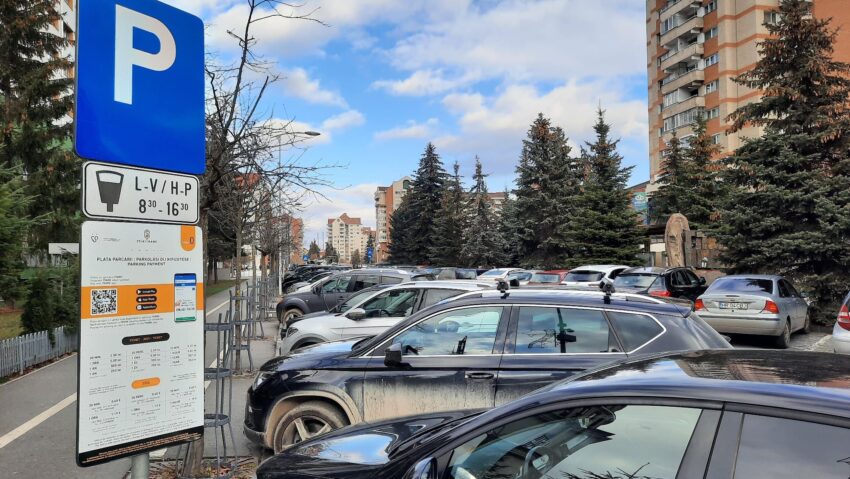 Senzori pentru o mie de parcări din zona centrală a municipiului Miercurea Ciuc