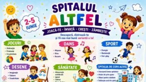 „Spitalul Altfel”, o inițiativă prin care spațiul medical va fi transformat într-un loc dedicat jocului, la Brașov