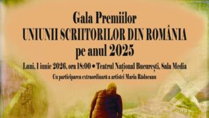 Uniunea Scriitorilor din România acordă trofeele pentru cele mai bune cărți publicate anul trecut