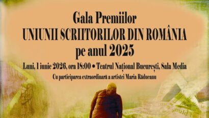Uniunea Scriitorilor din România acordă trofeele pentru cele mai bune cărți publicate anul trecut