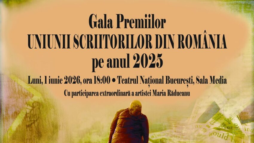 Uniunea Scriitorilor din România acordă trofeele pentru cele mai bune cărți publicate anul trecut