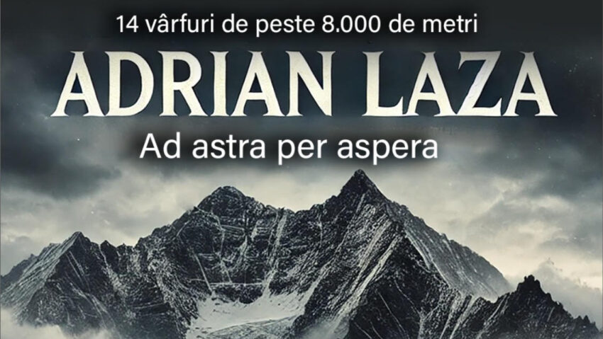 Românul care a cucerit cele mai înalte vârfuri muntoase de pe planetă va fi sâmbătă la Târgu Mureș