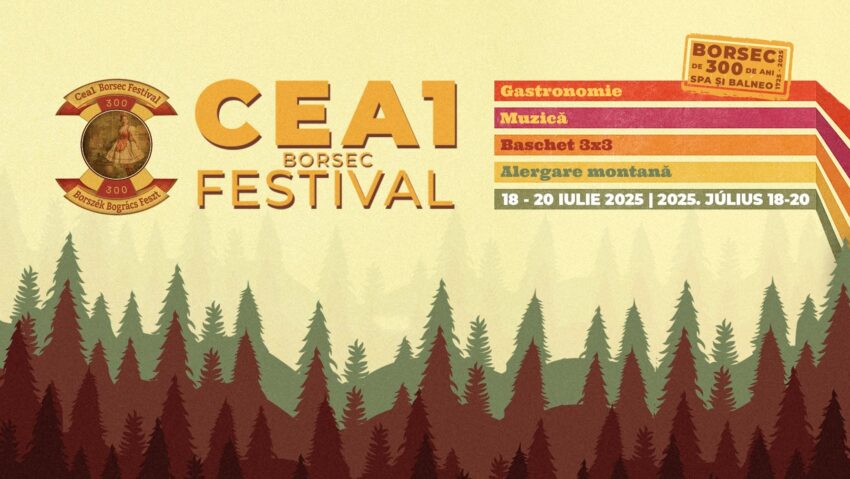 Gastronomie, sport și muzică, timp de trei zile la Cea1 Borsec Festival