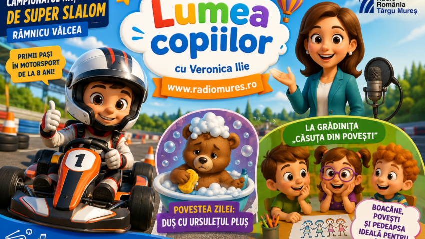  Lumea copiilor, cu Veronica Ilie