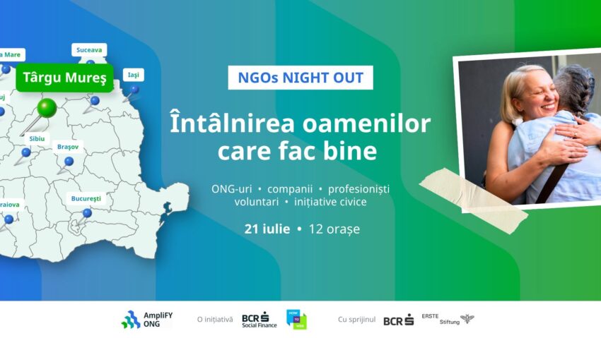 NGOs Night Out aduce la Târgu Mureș lideri din administrație, afaceri și societatea civilă
