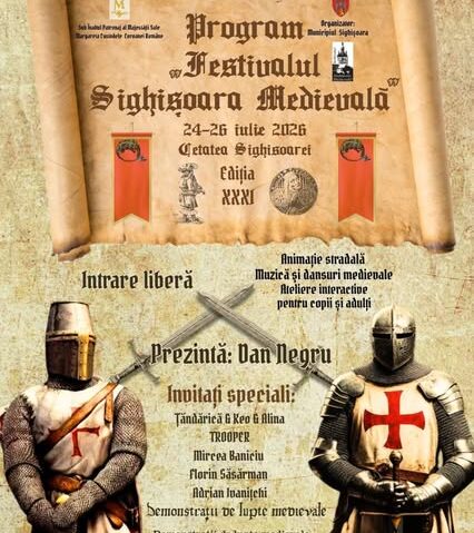 Festivalul Sighișoara Medievală, la a 31-a ediție