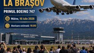 Primul Jumbo Jet este programat să aterizeze joi pe Aeroportul Braşov