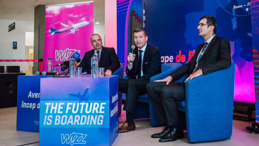 Wizz Air a sărbătorit, azi, pe aeroportul Târgu Mureș 20 de ani de prezență în România