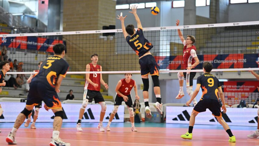 Voleibaliștii tricolori au încheiat EURO Under 18