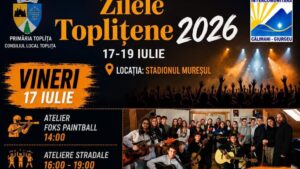 Toplița se pregătește să își serbeze zilele orașului