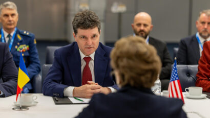 Nicușor Dan:  România este onorată să găzduiască unul dintre birourile regionale ale Băncii pentru Apărare, Securitate și Reziliență