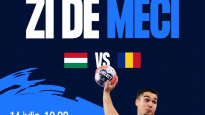 România – Ungaria, la handbal masculin tineret