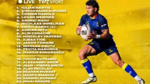 Rugbyștii tricolori întâlnesc Uruguayul în Cupa Națiunilor