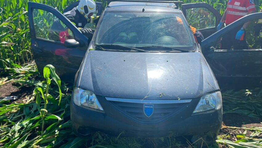 Bărbat rănit grav într-un accident la Târnăveni