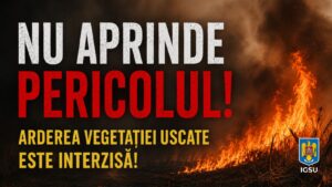 Incendiile de vegetație sunt în creștere în Mureș