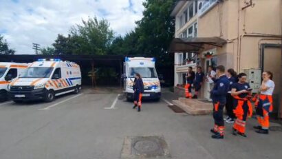 Ziua Națională a Ambulanței, marcată la Tg. Mureș cu sirene și girofare