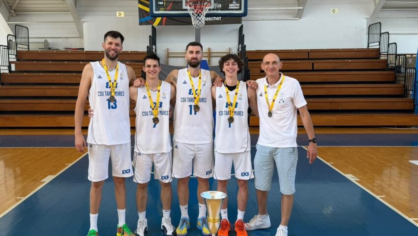 CSU Tg.Mureş, campioana României la baschet 3×3