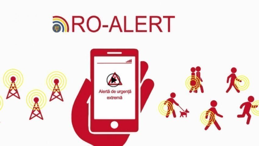 Un nou mesaj RO-Alert a fost transmis pentru locuitorii din zona Tulcea, în această după amiază