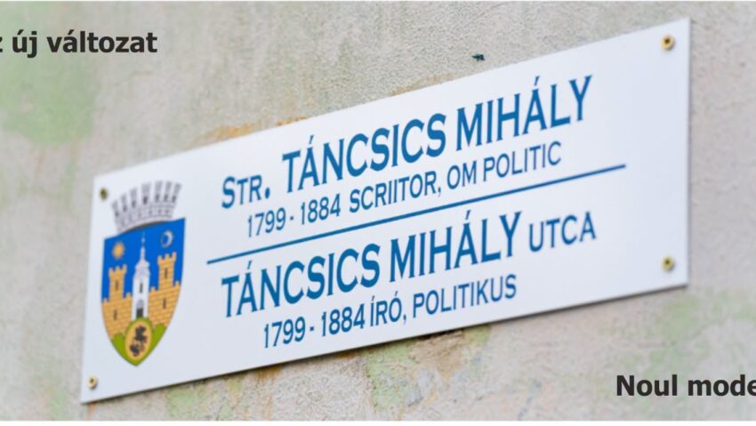 Controverse privind plăcuţele bilingve din Sfântu Gheorghe