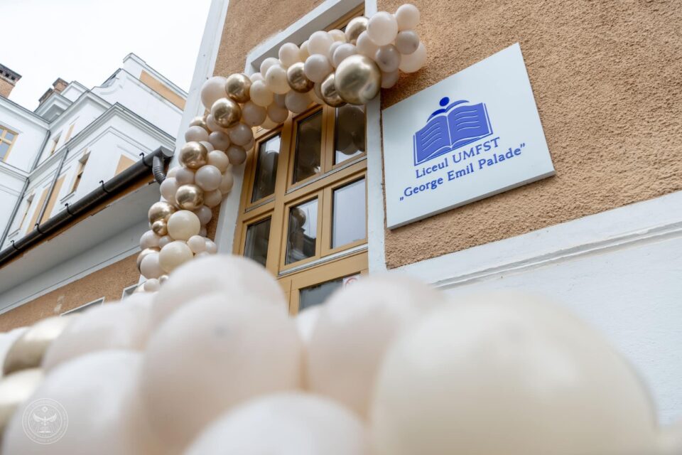 Liceul UMFST „George Emil Palade”, pe primul loc la admiterea în liceele din Mureș