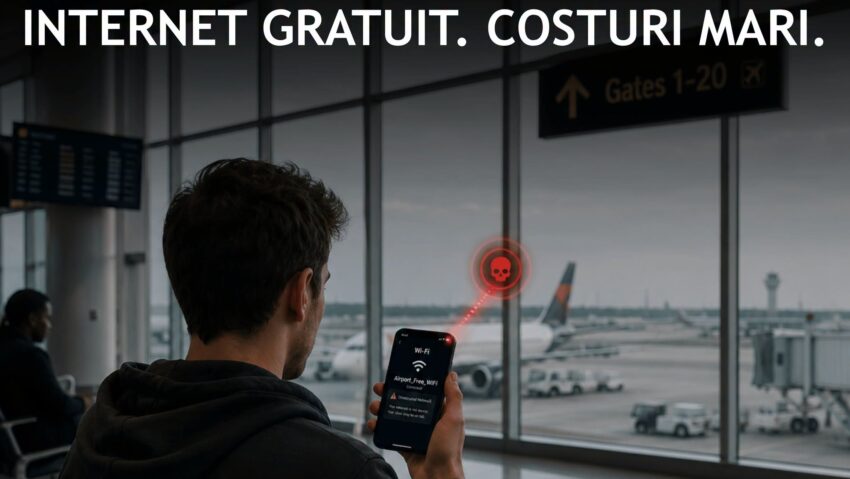 Avertisment al specialiştilor în securitate cibernetică privind reţelele wi-fi publice