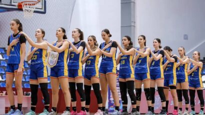 Baschetbalistele tricolore, locul 15 la EURO Under 16