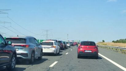Atenție soferi! Capcane pe autostrada A2