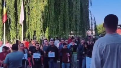 Un nou protest la Carfil Brașov