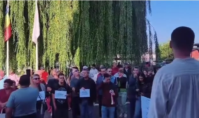 Un nou protest la Carfil Brașov